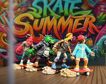 Skate Summer: Skater Stabilizers, Board Game Upgrades, Board Game Accessories . Skate Summer Board Game