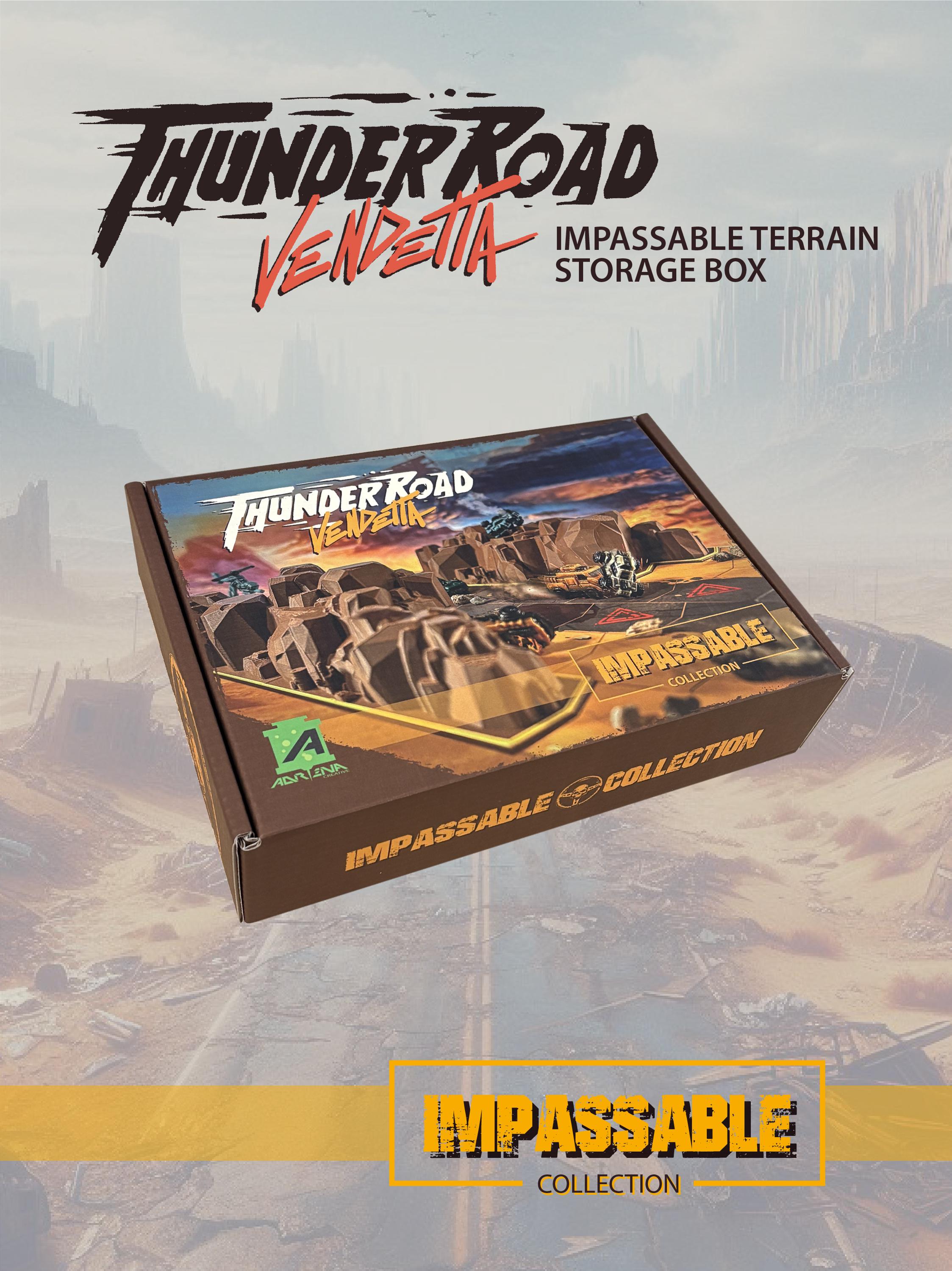 Thunder Road: Vendetta - Impassible Collection Storage Box - Officially Licensed