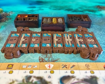 À l'estime : amélioration du quai, des extensions et des inserts de caisse