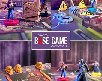 Terrorscape: Upgraded Base Game Components  - Board Game Accessories - Board Game Upgrades