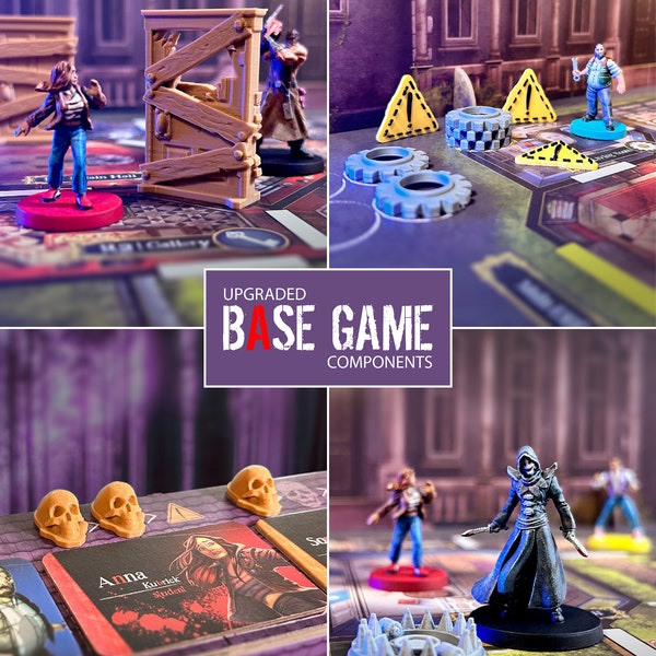 Terrorscape: Upgraded Base Game Components  - Board Game Accessories - Board Game Upgrades