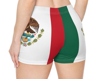 Mexico, Women's Shorts (AOP)
