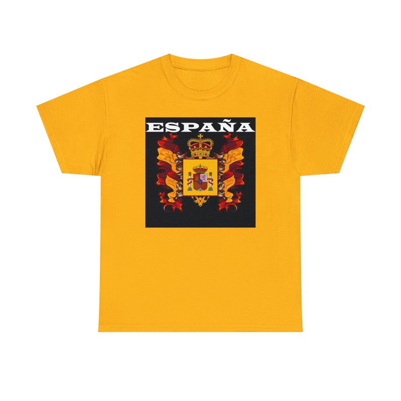 ESPAÑA / ESPAGNE T-shirt unisexe en coton épais image 4