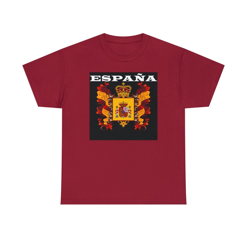 ESPAÑA / ESPAGNE T-shirt unisexe en coton épais image 3