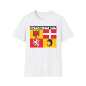 Auvergne-Rhône-Alpes T-Shirt Gift - Comfortable Unisex