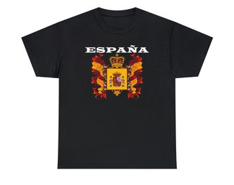 ESPAÑA / ESPAGNE - T-shirt unisexe en coton épais