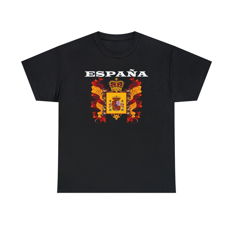ESPAÑA / ESPAGNE T-shirt unisexe en coton épais image 1