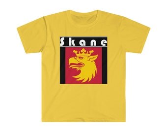 Skane T-Shirt Geschenk - Bequem Unisex