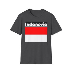 Indonesia Flag T-Shirt Gift - Comfortable Unisex