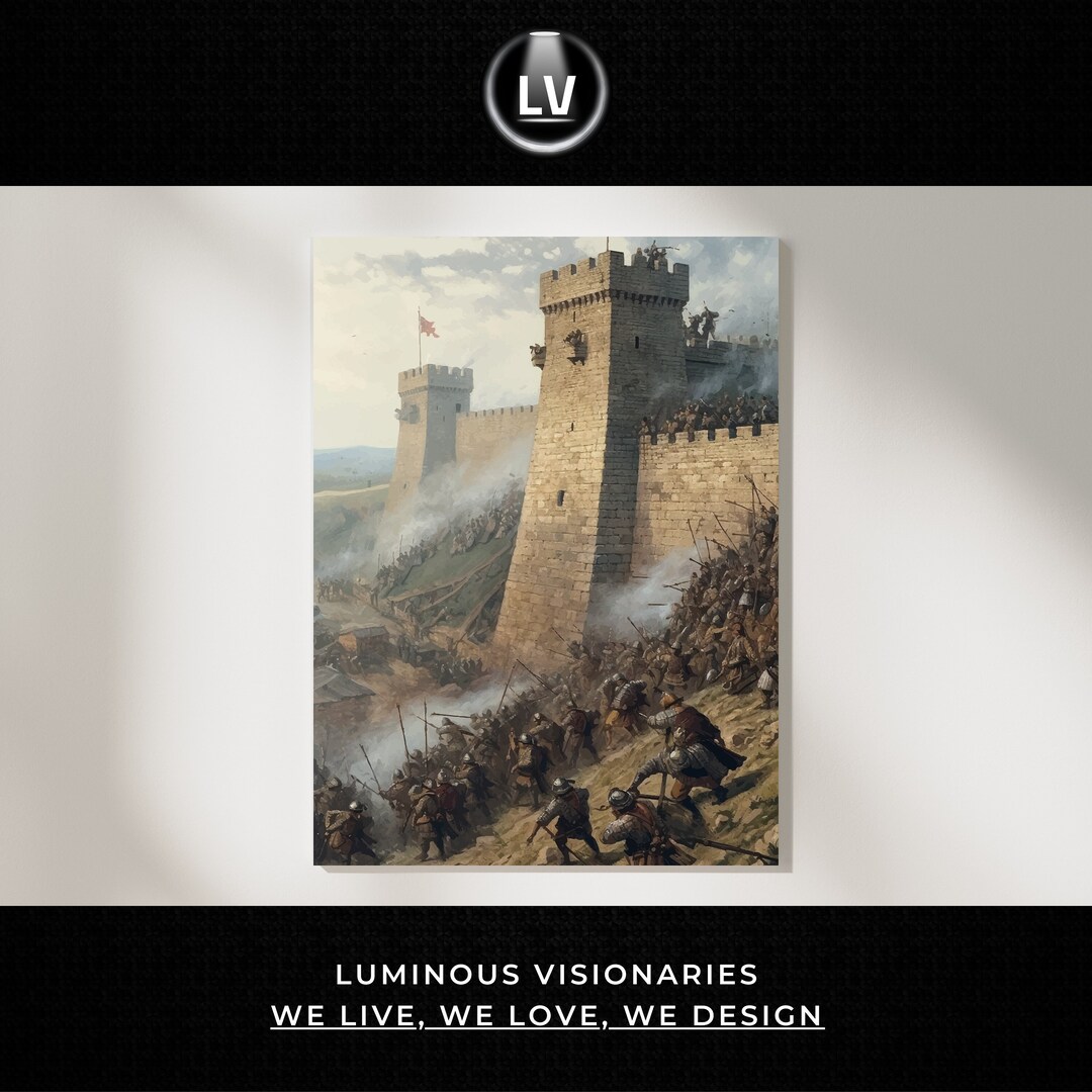 Medieval Wall Art Dark Ages Wall Art Medieval Times Wall Etsy UK