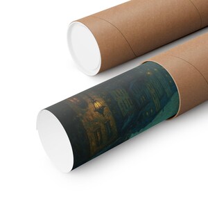 Sternennacht Matte Vertikale Poster, Wandkunst, Wohnkultur, Geschenk für Sterngucker, Nachtszene, Weihnachtsdekoration, Kunstdruck | APAC #67