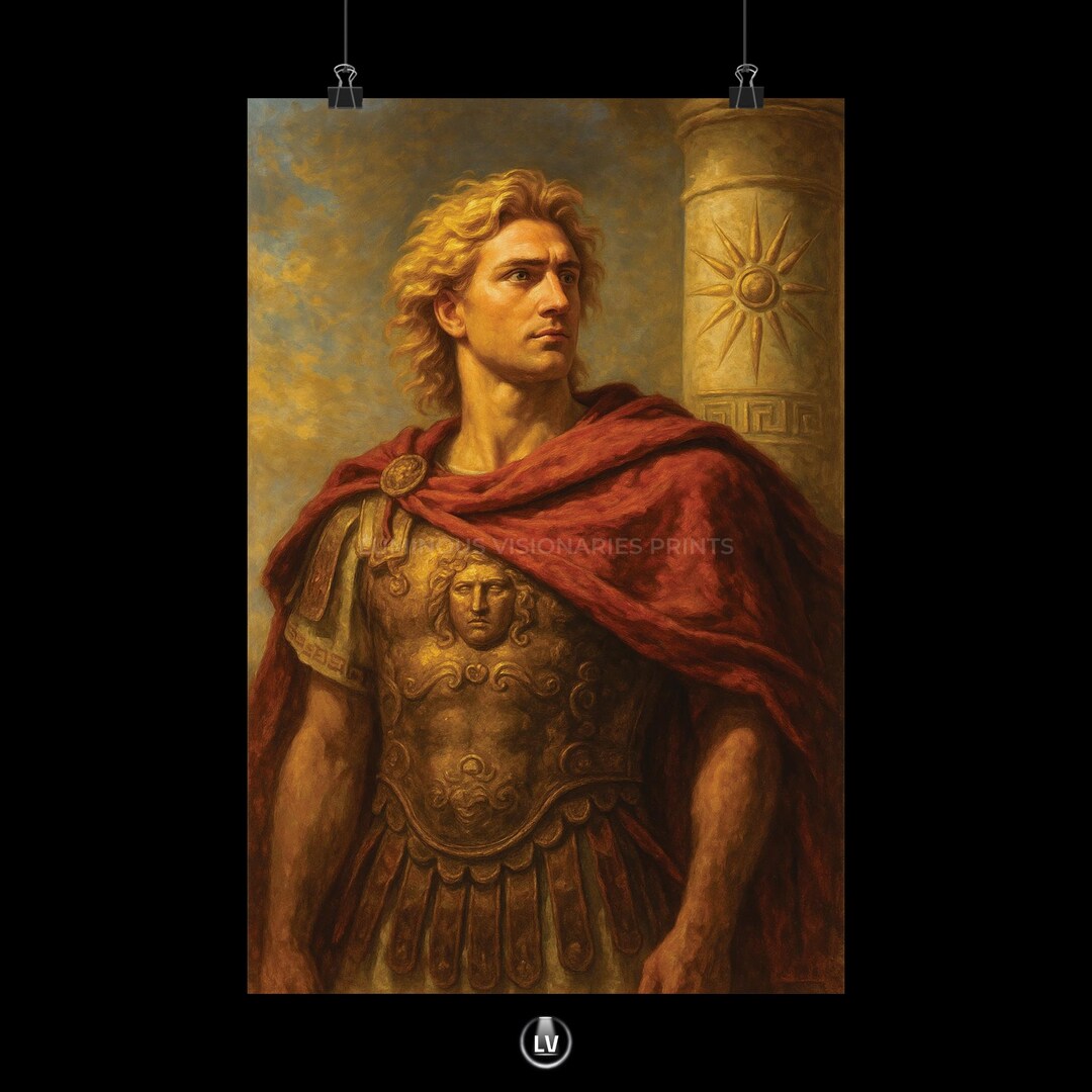 Alexander the Great, History Buff Poster, Historical Figure Print ...