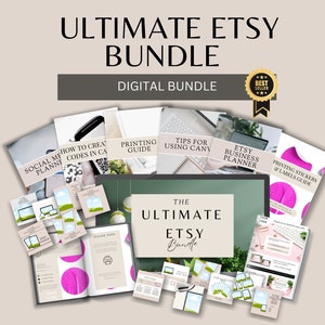 Etsy Shop Bundle | Etsy Listing Templates | Listing Photos | Branding Kit | Etsy Shop Template | Banner Kit | whole shop | Shop Banner
