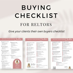 Real Estate Template | Real Estate Marketing | Home Buyer Packet | Canva Template | Real Estate Checklist Bundle | Buyer Intake Form, #2