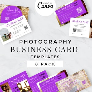 Photography Business Card Template | Instant Download! | Photographer Business Card Template | Marketing Brochure | Modern Business Card
