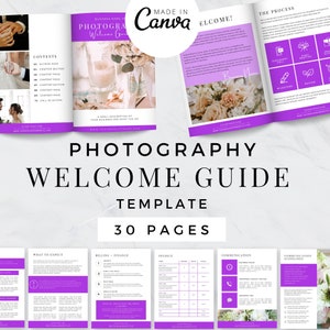 Client Welcome Packet | Photographer Pricing Template | Family Session Style Guide | Magazine Template | Client Guide Template