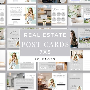 Realtor Postcard | Real Estate Mailers | Real Estate Postcard Bundle | Just Listed | Real Estate Farming Postcard | Agent Farming Card, #2