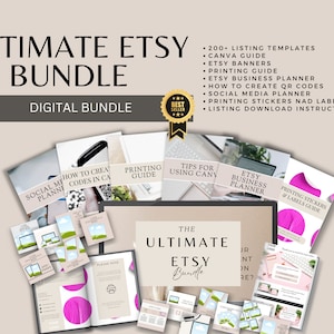 Etsy Shop Bundle | Etsy Listing Templates | Listing Photos | Branding Kit | Etsy Shop Template | Banner Kit | whole shop | Shop Banner