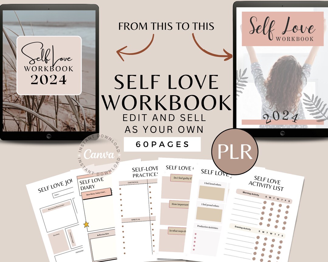 Done for You | Self Love Workbook | Plr Journal | Plr Printables ...
