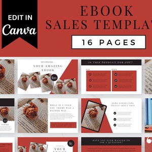 Ebook Template | Canva Template | Ebook sales | Workbook Template | Branding Ebook | Canva Ebook | Minimalist Magazine Template