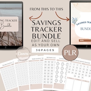 Canva Template | Business Use | Commercial Licence | Commercial Use | Plr Template | Plr Resell | Debt Tracker | Instant Download