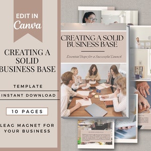 Lead Magnet Ideas | Freebie Template | Ebook Template | Life Coach | Digital File | Lead Magnet Design Template | Lead Magnet Bundle