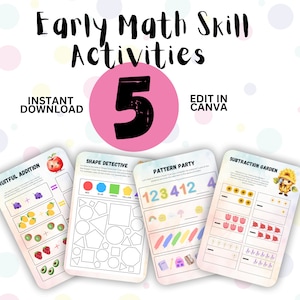 Homeschool Printable | Montessori Printable | Halloween Bundle | Digital Download | Homeschool Activity | Printable Worksheet For Kids
