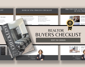 Real Estate Marketing | Templates For Buyers And Sellers | Moving Checklist | Seller Real Estate Checklist Bundle | Realtor Marketing