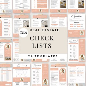 Real Estate Marketing | Closing Day Checklist | Moving Checklist | Home Selling Guide | Seller Buyer Real Estate Checklist | Open House, #2