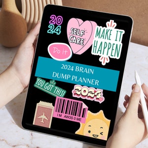 PLR Digital Planner: 2024 Canva Template Commercial License