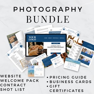 Photography Workflow | Pricing Guide | Modern Pre-Written Client Guides | Social Media Templates | Classic Colors | Email Templates