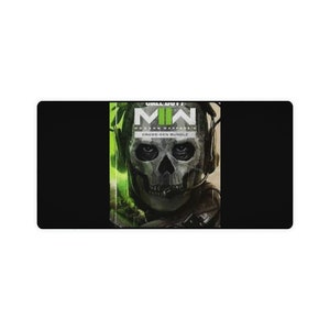 Mousepad Call Of Duty Personagem arma game jogo retangular