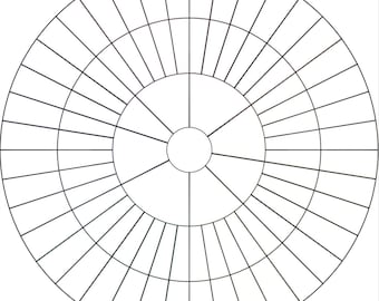Blank Feelings Wheel - 8 Sections