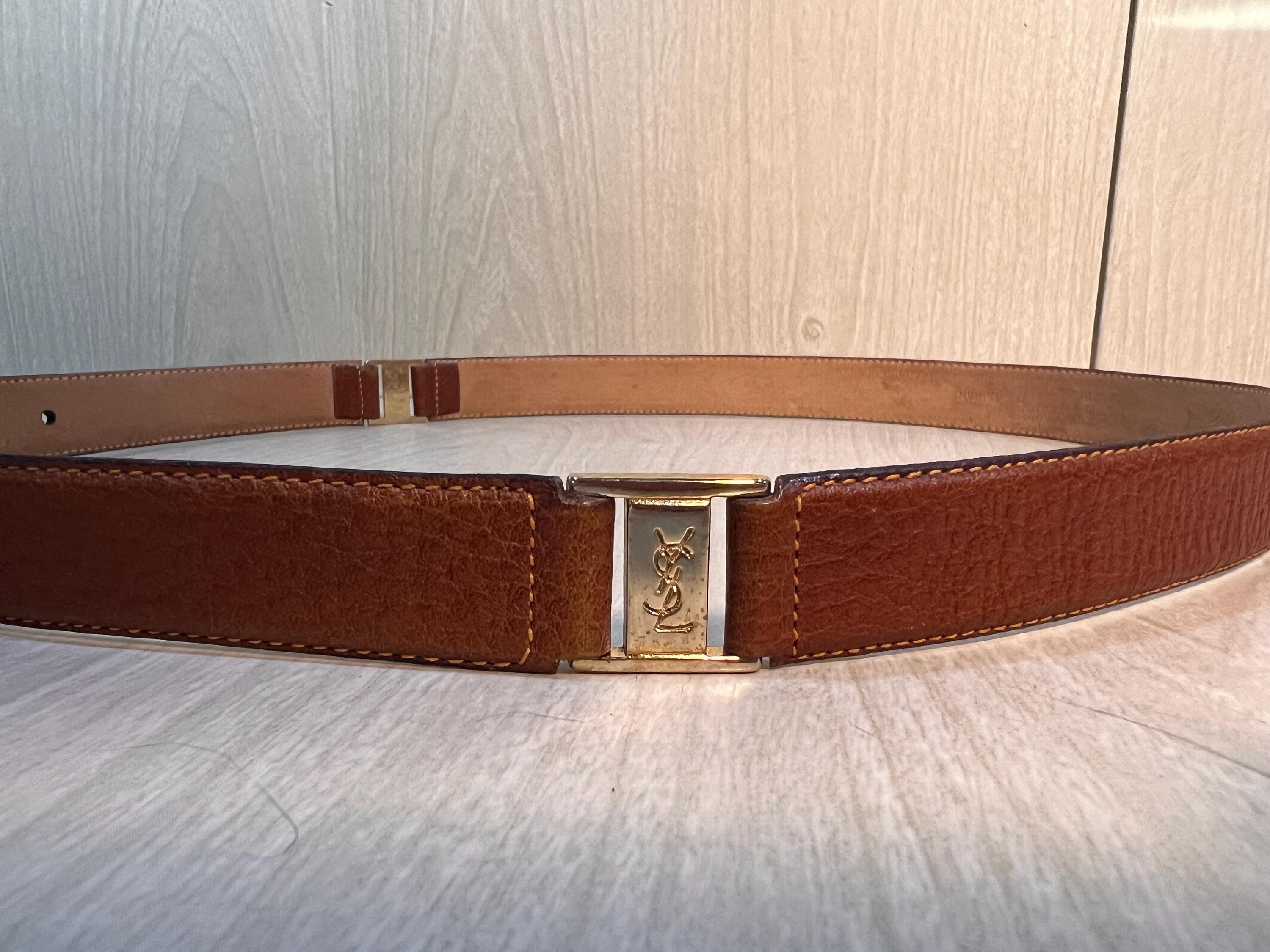 Vintage Ysl Belt - Etsy