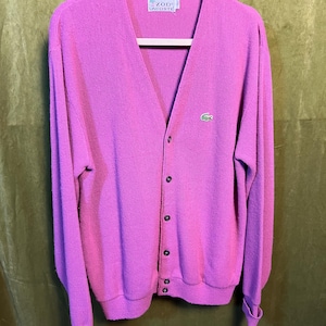 Lacoste Izod Cardigan - Etsy