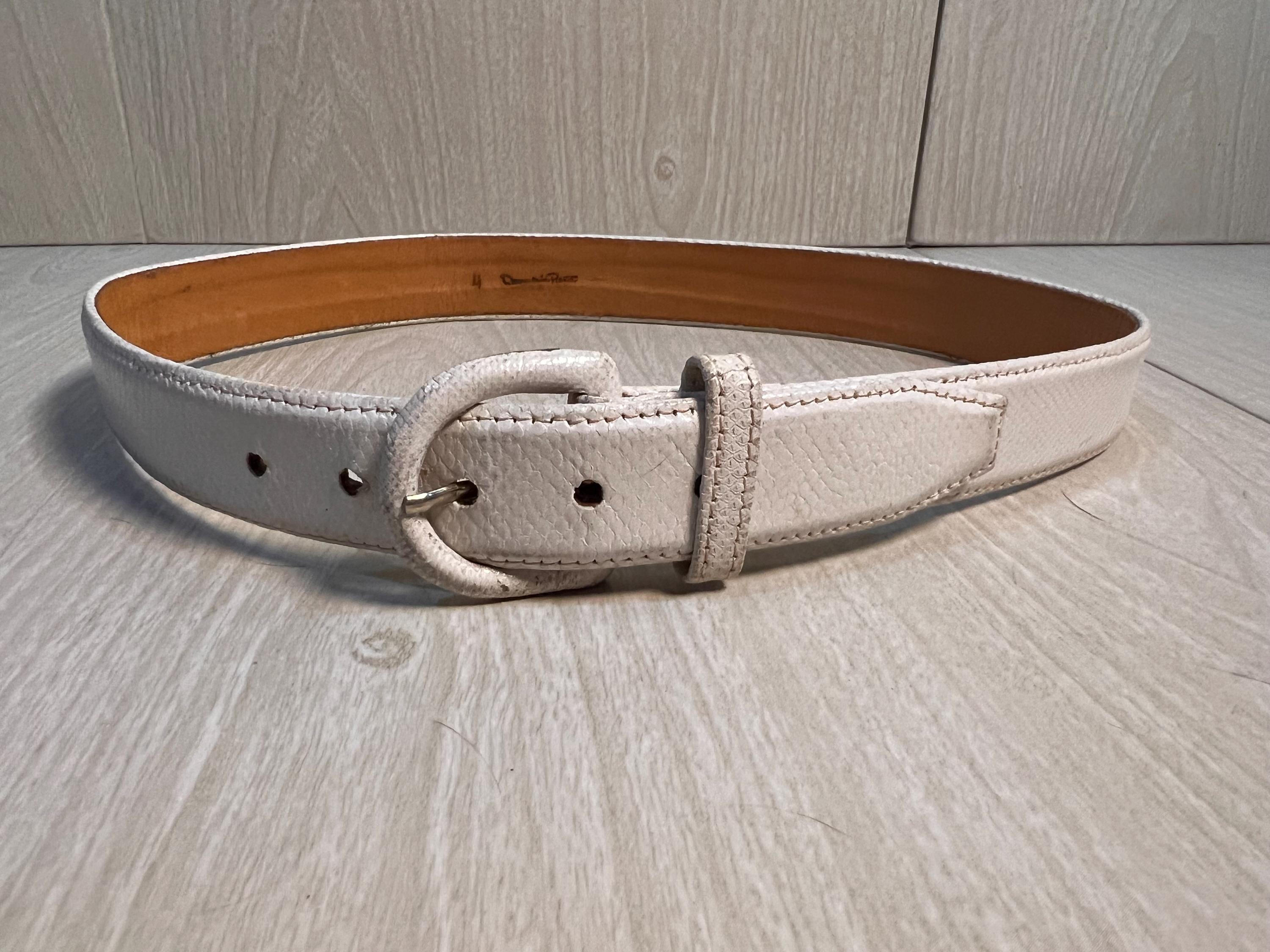 Oscar De La Renta Belt - Etsy