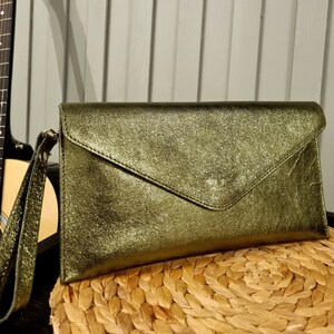 Khaki clutch hot sale