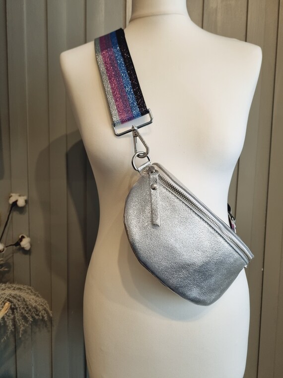 Silver bum hotsell bag