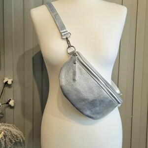 Belt bag shop silver