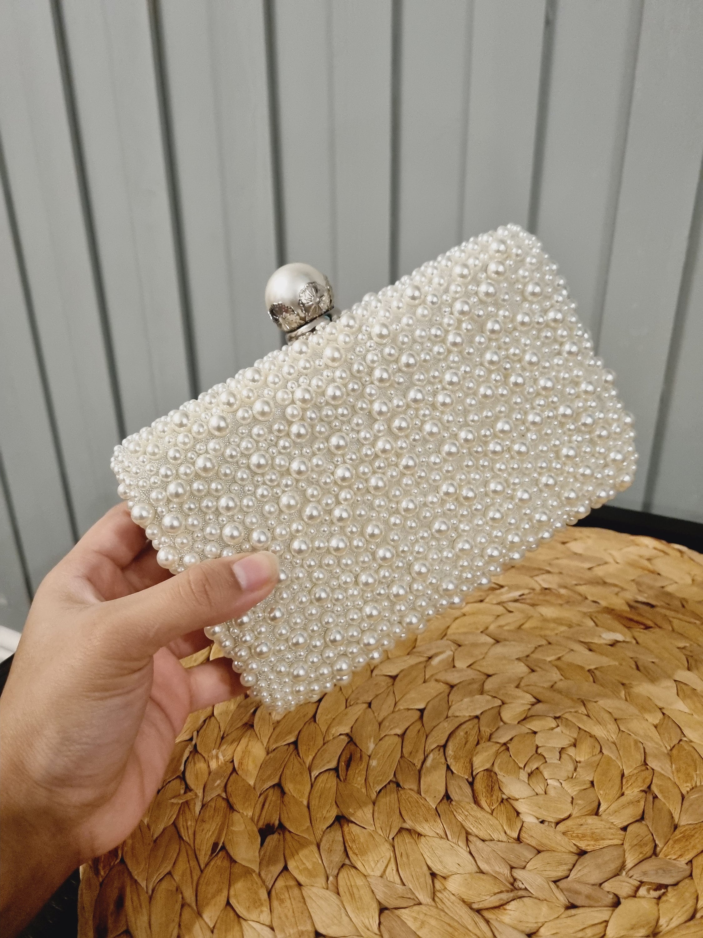 Womens Evening Golden Clutch Bag Wedding Purse Bridal Prom Handbag Party  Bag Sparkling Handbag - Online Furniture Store - My Aashis