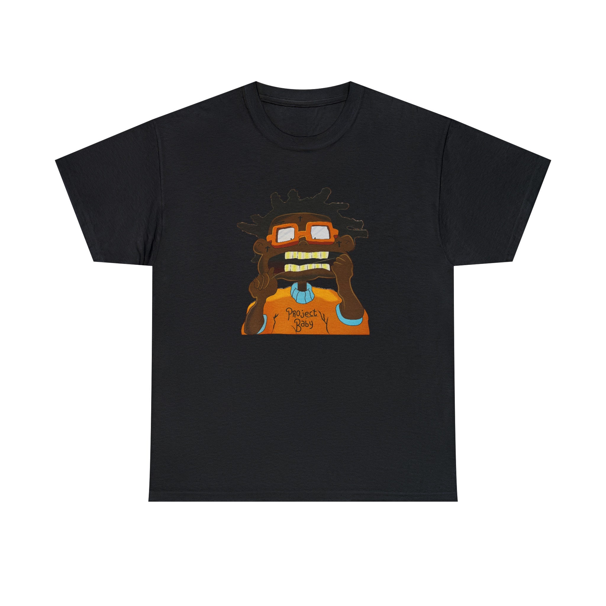 ★KODAK★ Yoyo Man Graphic Short Sleeve T-Shirt BLACK NEW Kodak Black rapper collage T-shirt black Short sleeve