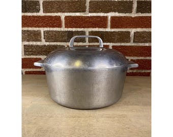 Wagner Ware Sidney O Magnalite 4248 P Olla para asar horno holandés 5 cuartos