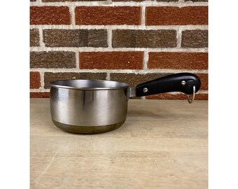 Revere Ware 2 Qt Saucepan PRE-1968 Copper Bottom USA