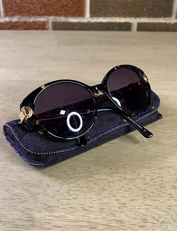 Ted Lapidus Sunglasses TL 219 BM Col6678(case Included) - Etsy
