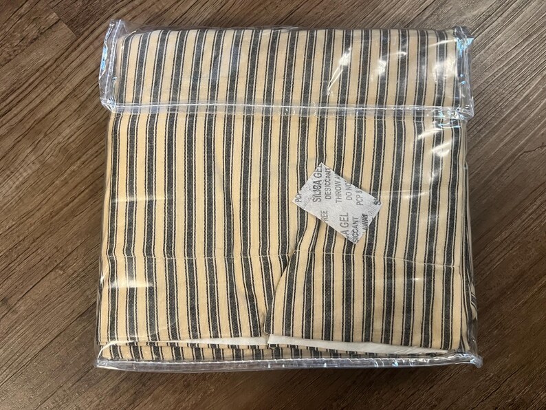 VHC Brands Sawyer Mill Ticking Stripe Panel - Thumbnail 2