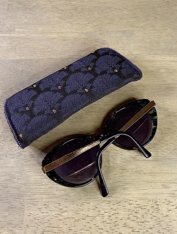 Ted Lapidus Sunglasses TL 219 BM COL6678(Case Included)‎ Cat Eye Ted Lapidus Sunglasses TL 219 BM Col6678(case Included) - Etsy main image 2