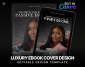 EBook Cover Template | Editable Canva eBook Design | Business Ebook Cover | Customizable Template | Passive Income Ideas | Planner Cover