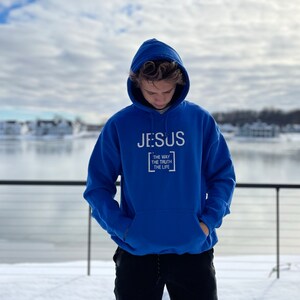 Christian Hoodie, Christian Apparel, Faith Hoodie, Jesus Hoodie, Faith Hoodie, Religious Hoodie