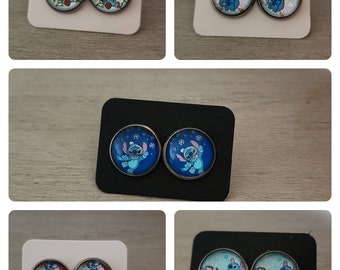 Stitch Stud Earrings in a Variety of Styles