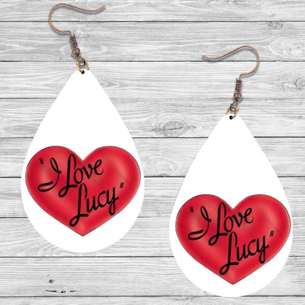 I Love Lucy Earrings: Variety of Styles